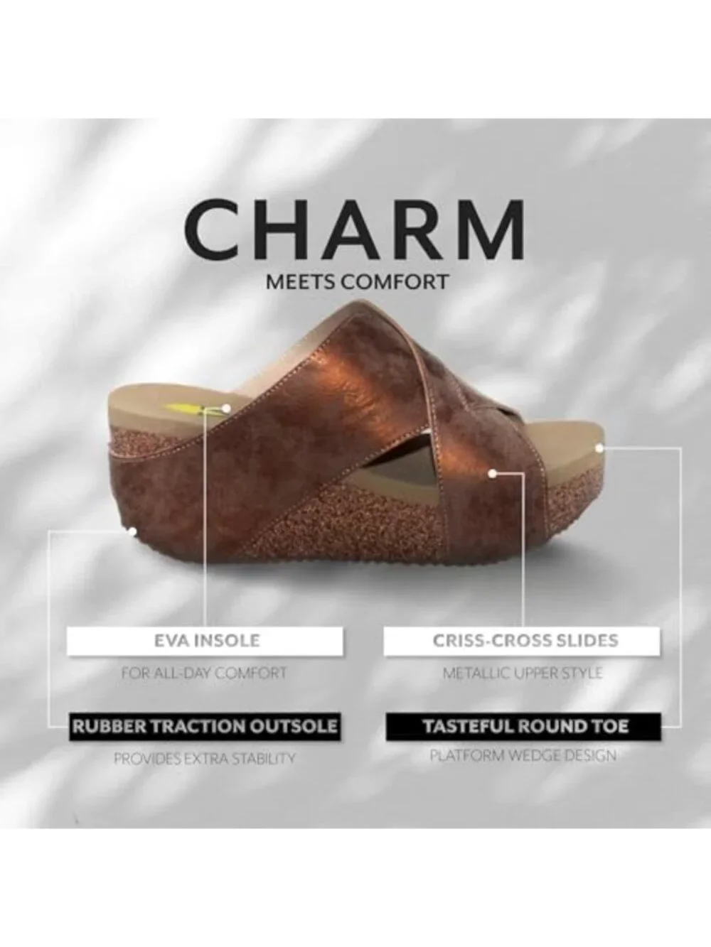 Stylish Women's Wedge Sandals - Comfortable Firefly Design for Summer Fashion